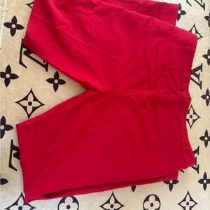 Vibrant Red Pink Pants